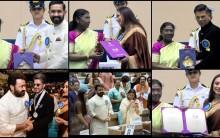 71st National Film Awards: Mohanlal gets standing ovation, Rani Mukerji interacts with President Murmu [Photos]