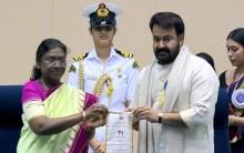 Mohanlal receives Dadasaheb Phalke Award today in Delhi. Mohanlal