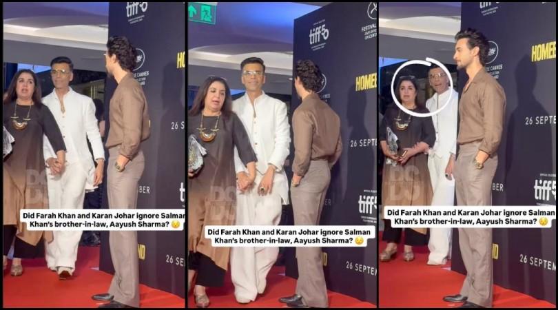 'Stop this Nonsense': Farah Khan lashes out at media for sharing video of her and Karan Johar ignoring Salman Khan's Brother-in-Law Aayush Sharma at Homebound Premiere 'Stop this Nonsense': Farah Khan lashes out at media for sharing video of her and Karan Johar ignoring Salman Khan's Brother-in-Law Aayush Sharma at Homebound Premiere