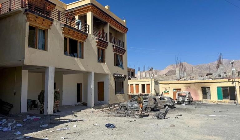 Leh Under Curfew for Fourth Consecutive Day Amid Calm Yet Tense Situation Leh Under Curfew for Fourth Consecutive Day Amid Calm Yet Tense Situation
