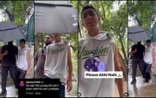 "Abhi Nahi Yaar": Kajol, Ajay Devgn's son Yug snaps at paps in Mumbai; netizens slam star kid as staff holds his umbrella "Abhi Nahi Yaar": Kajol, Ajay Devgn's son Yug snaps at paps in Mumbai; netizens slam star kid as staff holds his umbrella