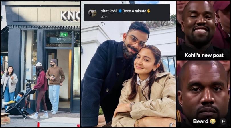 Virat Kohli flaunts his white beard, holds Anushka Sharma close in romantic London morning pic; fans call them 'Best Couple Ever'