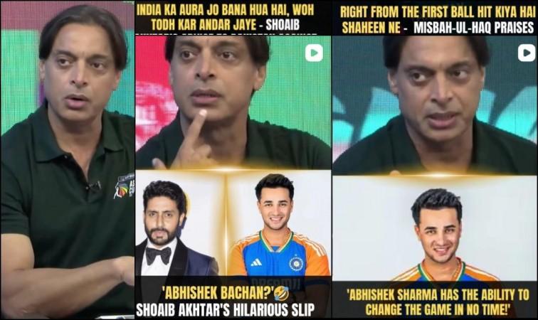 'I'm not even good at cricket':Shoaib Akhtar confuses Abhishek Bachchan with cricketer Abhishek Sharma, actor savage reply goes viral 'I'm not even good at cricket':Shoaib Akhtar confuses Abhishek Bachchan with cricketer Abhishek Sharma, actor savage reply goes viral