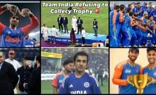 Team India celebrates with mock trophy after refusing medals, trophy from Pak Chief Mohsin Naqvi; Suryakumar donates entire Asia Cup 2025 match fee to pahalgam terror victims