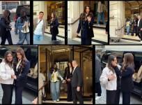 Paris Fashion Week: Aishwarya Rai comforts crying fan; Aaradhya Rushes to Car, giving mom time to pose with fans