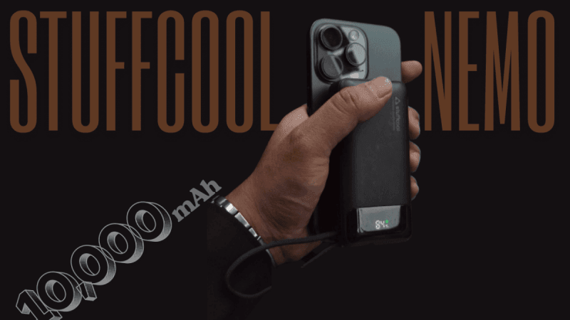 Stuffcool Nemo power bank review: MagSafe snap and all-in-one charging Stuffcool Nemo power bank review: MagSafe snap and all-in-one charging