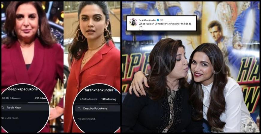 'We don't even wish on birthdays…': Farah Khan on unfollowing Deepika Padukone, Ranveer Singh after 8-hour shift remark 'We don't even wish on birthdays…': Farah Khan on unfollowing Deepika Padukone, Ranveer Singh after 8-hour shift remark