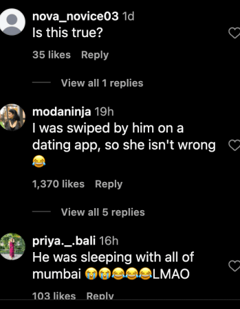 'Was sleeping with all of Mumbai': Anusha Dandekar takes a dig at ex Karan Kundrra; fans claim he swiped right on them 'Was sleeping with all of Mumbai': Anusha Dandekar takes a dig at ex Karan Kundrra; fans claim he swiped right on them