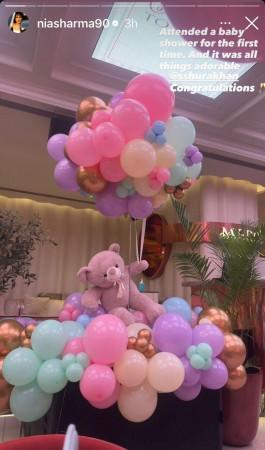 Inside Arbaaz and Sshura Khan's candy floss-themed baby shower: Salman Khan, Lulia Vantur, Nia Sharma bless soon-to-be parents Inside Arbaaz and Sshura Khan's candy floss-themed baby shower: Salman Khan, Lulia Vantur, Nia Sharma bless soon-to-be parents