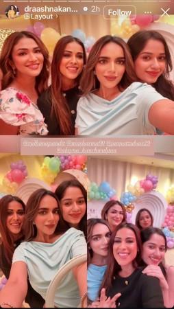 Inside Arbaaz and Sshura Khan's candy floss-themed baby shower: Salman Khan, Lulia Vantur, Nia Sharma bless soon-to-be parents Inside Arbaaz and Sshura Khan's candy floss-themed baby shower: Salman Khan, Lulia Vantur, Nia Sharma bless soon-to-be parents