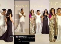Bvlgari event: Nita Ambani looks visibly annoyed as Priyanka Chopra keeps changing sides, causing chaos during photo-op; netizens notice her dark makeup