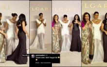 Bvlgari event: Nita Ambani looks visibly annoyed as Priyanka Chopra keeps changing sides, causing chaos during photo-op; netizens notice her dark makeup Bvlgari event: Nita Ambani looks visibly annoyed as Priyanka Chopra keeps changing sides, causing chaos during photo-op; netizens notice her dark makeup