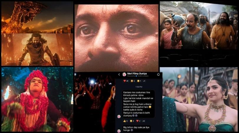 Kantara: Chapter 1 Review: Rishab Shetty tries hard to impress; netizens call it a forced prequel with poor costumes Kantara: Chapter 1 Review: Rishab Shetty tries hard to impress; netizens call it a forced prequel with poor costumes