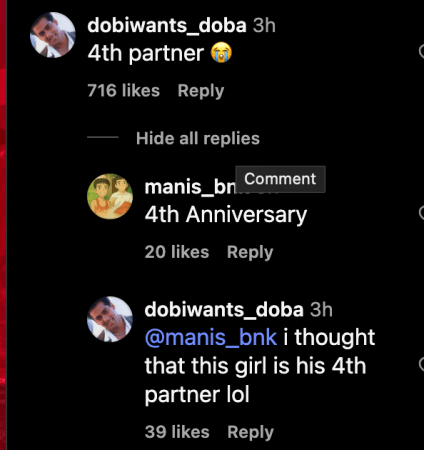 Happy 4th Partner: Hrithik Roshan cuddles girlfriend Saba Azad as they celebrate 4th dating anniversary; netizens troll him over punctuation error Happy 4th Partner: Hrithik Roshan cuddles girlfriend Saba Azad as they celebrate 4th dating anniversary; netizens troll him over punctuation error
