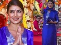 Priyanka Chopra at Durga Puja pandal