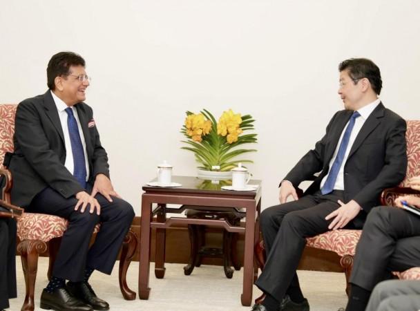 Piyush Goyal, Singapore PM meet to further boost comprehensive strategic partnership Piyush Goyal, Singapore PM meet to further boost comprehensive strategic partnership