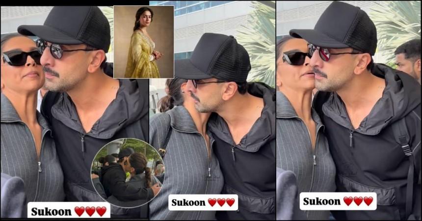 Exes Ranbir Kapoor- Deepika Padukone hug each other at airport; fans ask 'Did Alia see this? Exes Ranbir Kapoor- Deepika Padukone hug each other at airport; fans ask 'Did Alia see this?