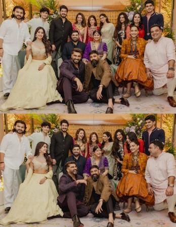 Anshula's Gor Dhana Ceremony: Arjun Kapoor gets teary-eyed; Shikhar Shikhar Pahariya lovingly holds girlfriend Janhvi Kapoor's hand during family photo Anshula's Gor Dhana Ceremony: Arjun Kapoor gets teary-eyed; Shikhar Shikhar Pahariya lovingly holds girlfriend Janhvi Kapoor's hand during family photo