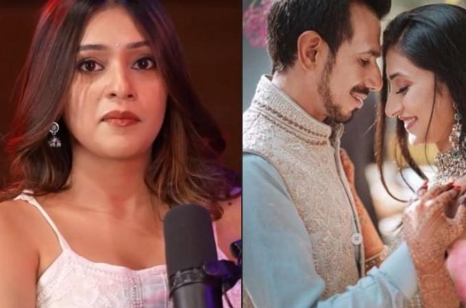RJ Mahvash, Dhanashree, Yuzvendra Chahal RJ Mahvash, Dhanashree, Yuzvendra Chahal