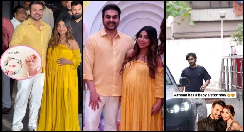 Arbaaz Khan welcomes second child with wife Sshura Khan; Arhaan Khan visits newborn step-sister in hospital