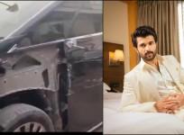 'My head hurts...': Vijay Deverakonda escapes unhurt after road accident near Gadwal, issues first statement