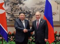 North Korea's Kim tells Putin that alliance will 'invariably' carry forward in future