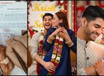 'Two faiths, one script': Saaraa Khan ties the knot with actor Krish Pathak in court marriage under Special Marriage Act