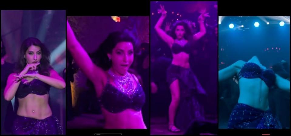 Nora Fatehi's sensual dance moves in Dilbar Ki Aankhon Ka fail to impress; netizens say, 'same vulgar steps' Nora Fatehi's sensual dance moves in Dilbar Ki Aankhon Ka fail to impress; netizens say, 'same vulgar steps'