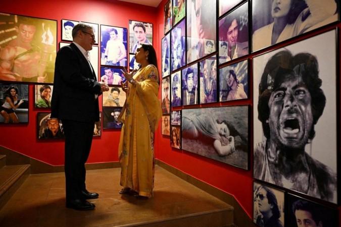 UK PM Keir Starmer in Mumbai, explores iconic Yash Raj Films Studio with Rani Mukerji