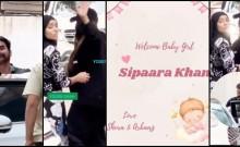 Arbaaz Khan cradles his newborn daughter as he takes her home; wife Sshura Khan waves at paps, couple name their baby girl Sipaara Khan