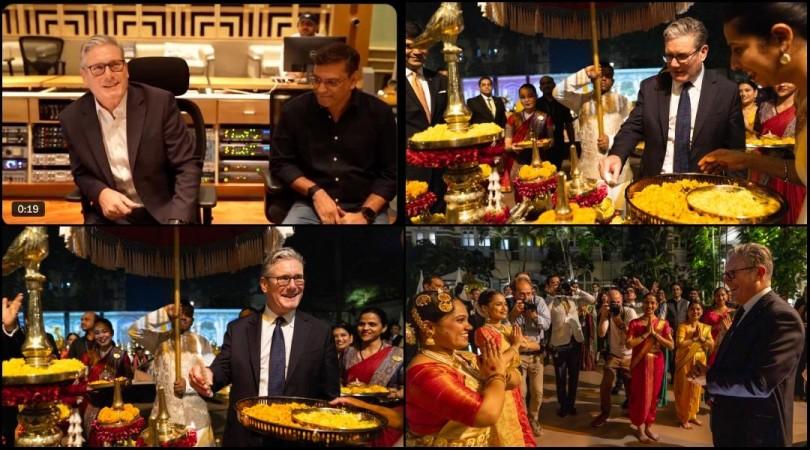 UK PM in Mumbai: Keir Starmer lights diya ahead of Diwali, gets mesmerised listening to Tujhe Dekha To Ye Jana Sanam from DDLJ; enjoys football UK PM in Mumbai: Keir Starmer lights diya ahead of Diwali, gets mesmerised listening to Tujhe Dekha To Ye Jana Sanam from DDLJ; enjoys football