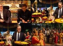 UK PM in Mumbai: Keir Starmer lights diya ahead of Diwali,  gets mesmerised listening to Tujhe Dekha To Ye Jana Sanam from DDLJ; enjoys football