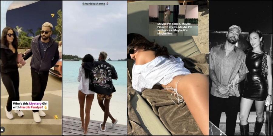 Hardik Pandya shares romantic photo with Mahieka Sharma; makes relationship IG official, ex Jasmin Walia shares cryptic post 'I'm with my ex' Hardik Pandya shares romantic photo with Mahieka Sharma; makes relationship IG official, ex Jasmin Walia shares cryptic post 'I'm with my ex'