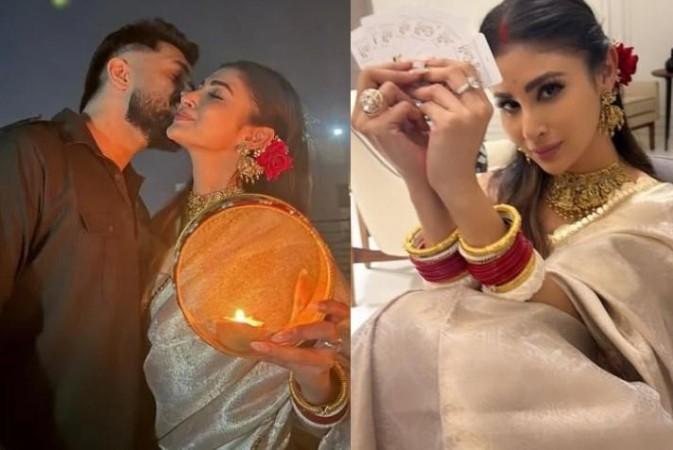Mouni Roy Karwa Chauth