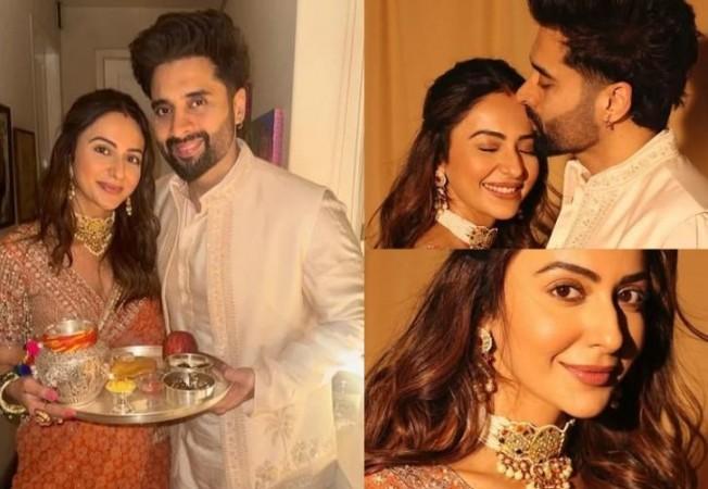 Rakul - Jackky Karwa Chauth pics Rakul - Jackky Karwa Chauth pics