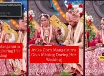 Avika Gor cries as her mangalsutra goes missing during wedding; netizens call it 'overacting, 'cringe drama'