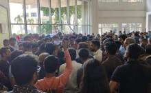 According to police, the student had stepped out of the campus with a male friend for an evening snack around 8.30 p.m. on Friday night when a group of young men on motorcycles began stalking them and making lewd comments.