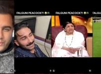 Orry calls Falguni Pathak 'Falguni Peacock, Lata Mangeshkar 'Mangeshwari'; Rajiv Adatia calls him 'idiot', Falguni Pathak responds; Orry mocks Rajiv's looks.