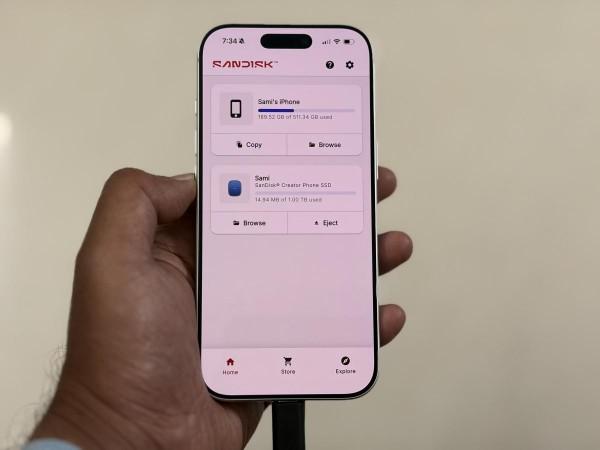 Sandisk Creator Phone SSD review Sandisk Creator Phone SSD review