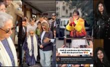 Big B celebrates his 83rd birthday in Mumbai, Jaya Bachchan, Shweta, Navya Naveli attend Filmfare Awards 2025 in Ahmedabad; Aishwarya and Aaradhya skip