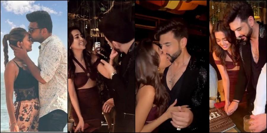 Karan Kundrra's Birthday Bash: Tejasswi Prakash kisses beau, holds his hand amid ex Anusha Dandekar's 'He Slept with all of Mumbai' remark Karan Kundrra's Birthday Bash: Tejasswi Prakash kisses beau, holds his hand amid ex Anusha Dandekar's 'He Slept with all of Mumbai' remark
