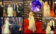 Jaya Bachchan slammed for walking away on red carpet as junior actor poses; SRK–Karan Johar sing birthday song for Big B; Aishwarya Rai wishes Amitabh Bachchan with old pic of Aaradhya