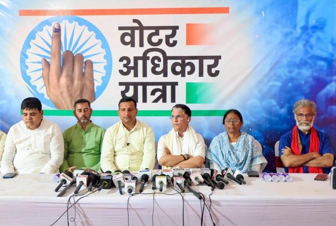 'BJP's hopes getting dashed': Congress' Pawan Khera dismisses reports of Bihar seat-sharing rift 'BJP's hopes getting dashed': Congress' Pawan Khera dismisses reports of Bihar seat-sharing rift