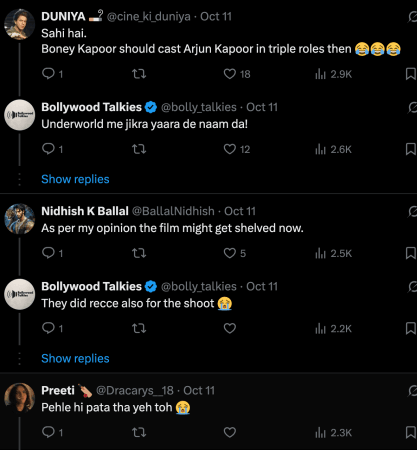 No Entry 2 update: Varun Dhawan walks out months after Diljit Dosanjh, Arjun Kapoor remains in cast; fans say, 'Arjun should do triple role' No Entry 2 update: Varun Dhawan walks out months after Diljit Dosanjh, Arjun Kapoor remains in cast; fans say, 'Arjun should do triple role'