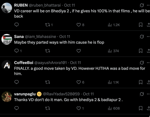 No Entry 2 update: Varun Dhawan walks out months after Diljit Dosanjh, Arjun Kapoor remains in cast; fans say, 'Arjun should do triple role' No Entry 2 update: Varun Dhawan walks out months after Diljit Dosanjh, Arjun Kapoor remains in cast; fans say, 'Arjun should do triple role'
