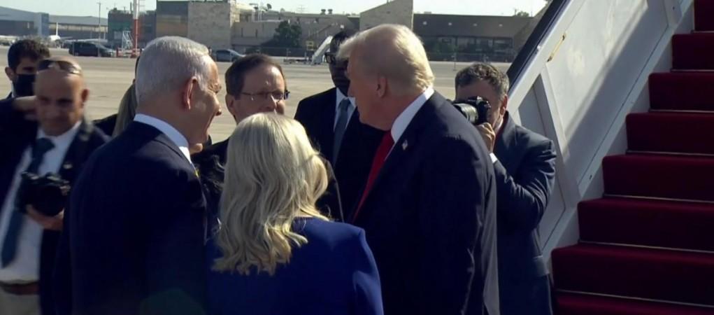 Trump receives warm welcome in Israel as Hamas begins releasing hostages Trump receives warm welcome in Israel as Hamas begins releasing hostages