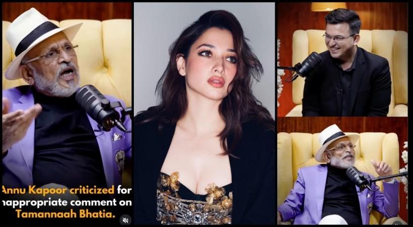 'Mashallah, kya dudhiya badan hai': Annu Kapoor gushes over Tamannaah Bhatia's body; netizens call him 'vulgar, cheap' 'Mashallah, kya dudhiya badan hai': Annu Kapoor gushes over Tamannaah Bhatia's body; netizens call him 'vulgar, cheap'