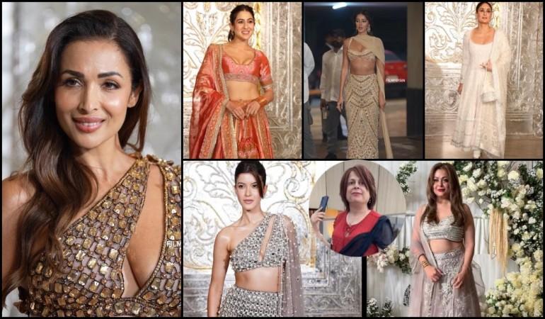 Worst Dresse: Malaika- Shanaya twin in same outfits but different colours; Ananya struggles in tight fit; Amrita Arora compared to Bobby Darling Worst Dresse: Malaika- Shanaya twin in same outfits but different colours; Ananya struggles in tight fit; Amrita Arora compared to Bobby Darling