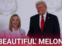 'You don't mind being called beautiful, right?': Donald Trump gushes over Meloni in Egypt ; internet reacts