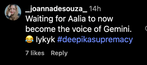 Deepika Padukone lends her voice to Meta AI; fans joke, 'Alia will be Gemini AI's voice next' Deepika Padukone lends her voice to Meta AI; fans joke, 'Alia will be Gemini AI's voice next'